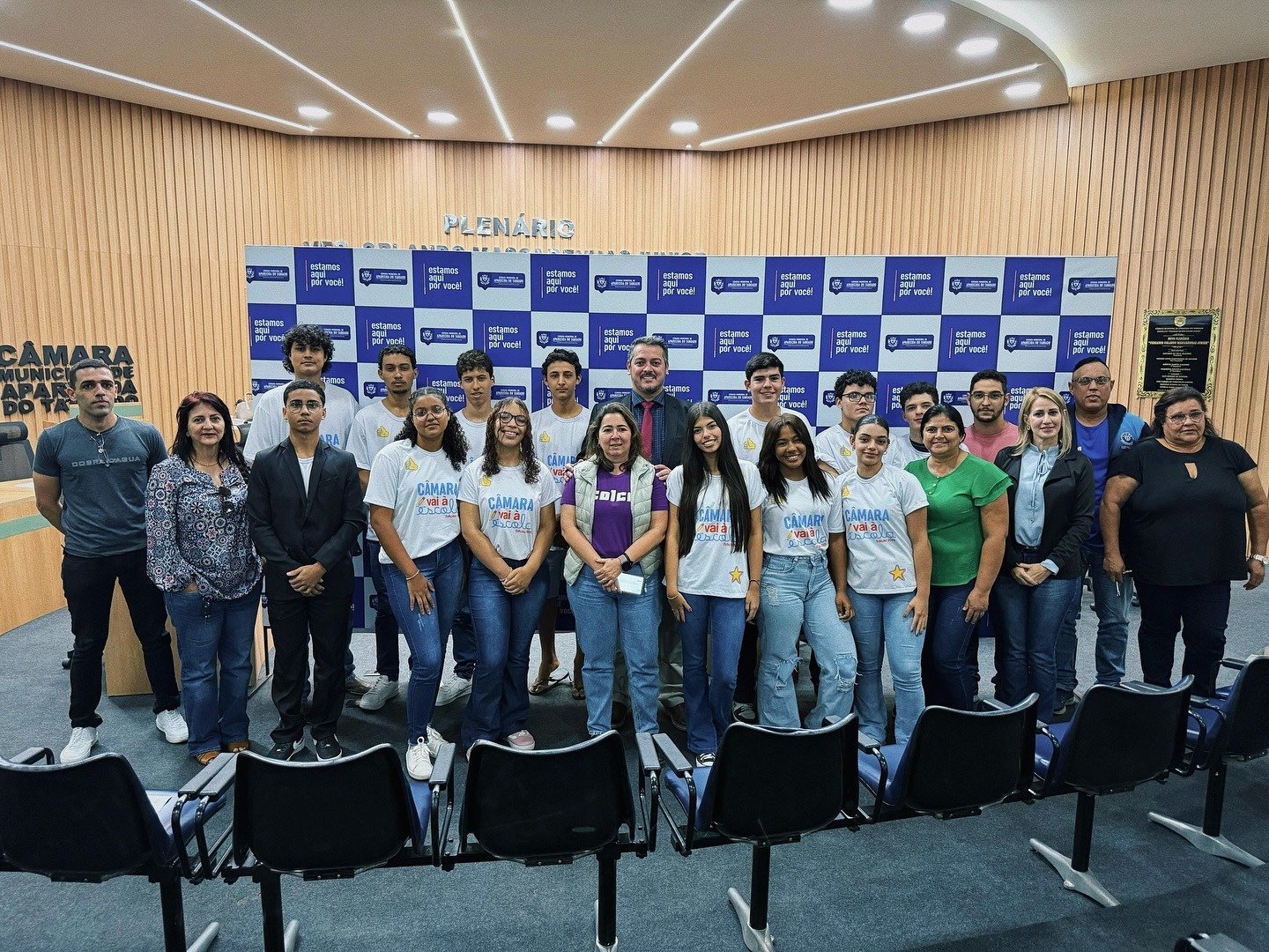 Delegados do “Câmara Vai à Escola” embarcam para visita técnica em Campo Grande