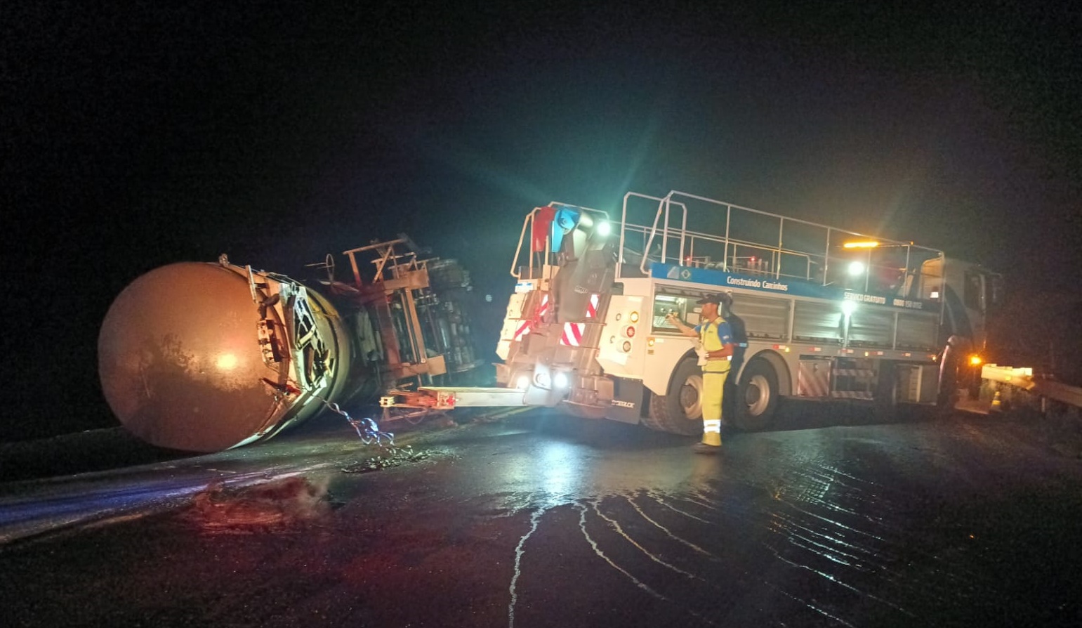 Após 12 horas fechada devido a um acidente, BR-158 é liberada para tráfego