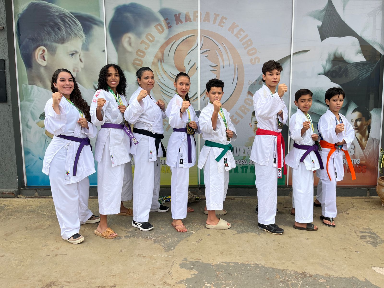 Karatê aparecidense ganha medalhas e comemora convocação de atleta para a seleção brasileira