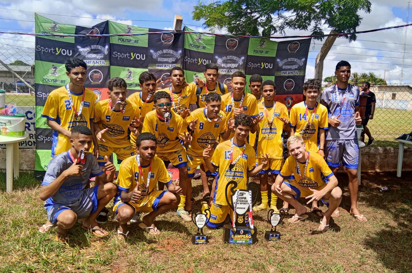 Aparecida do Taboado conquista os títulos da Copa Poly Sports Sub-12 e Sub-16