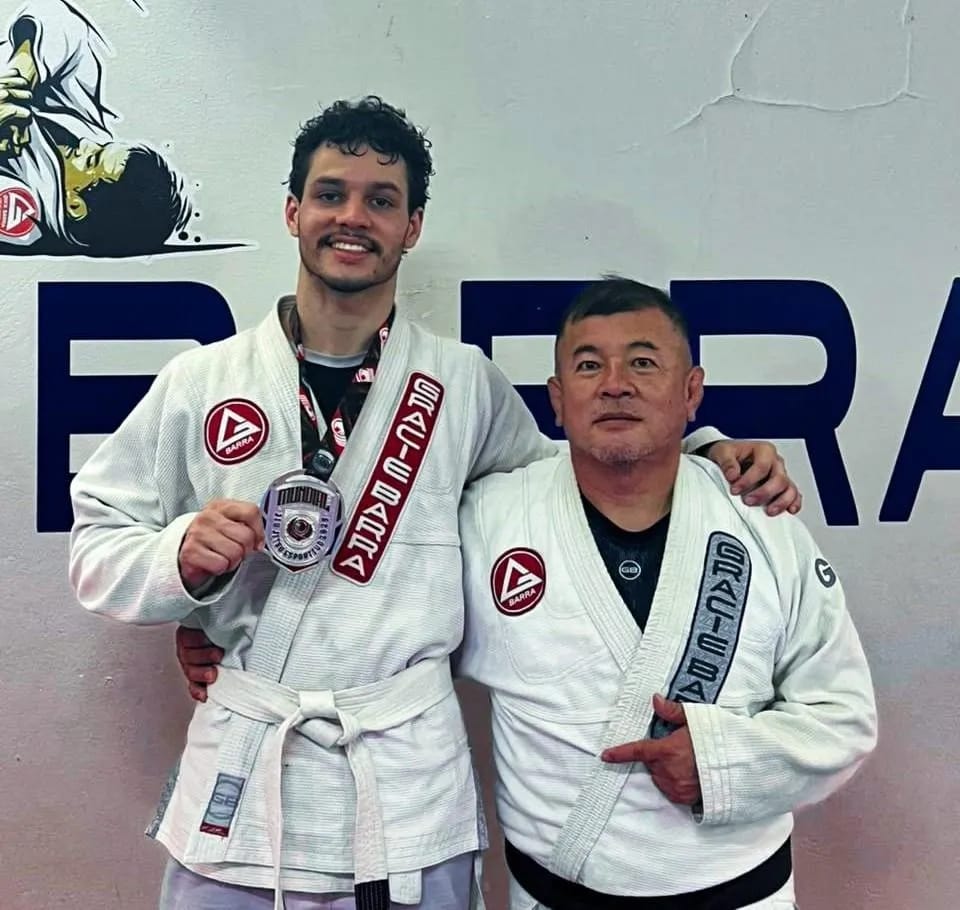 Atleta que residiu em Aparecida do Taboado é prata no Mundial de Jiu-Jitsu