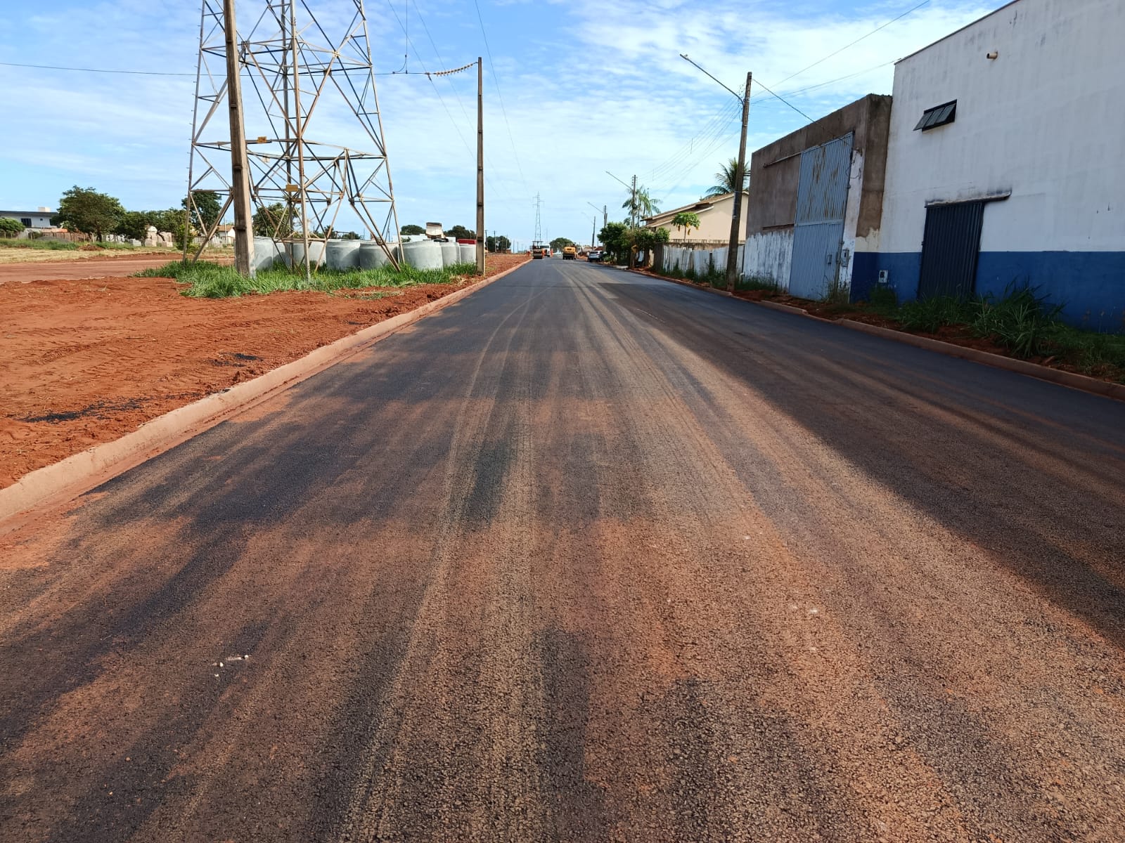 Obras de infraestrutura avançam no Bairro Primavera e entram na fase de pavimentação