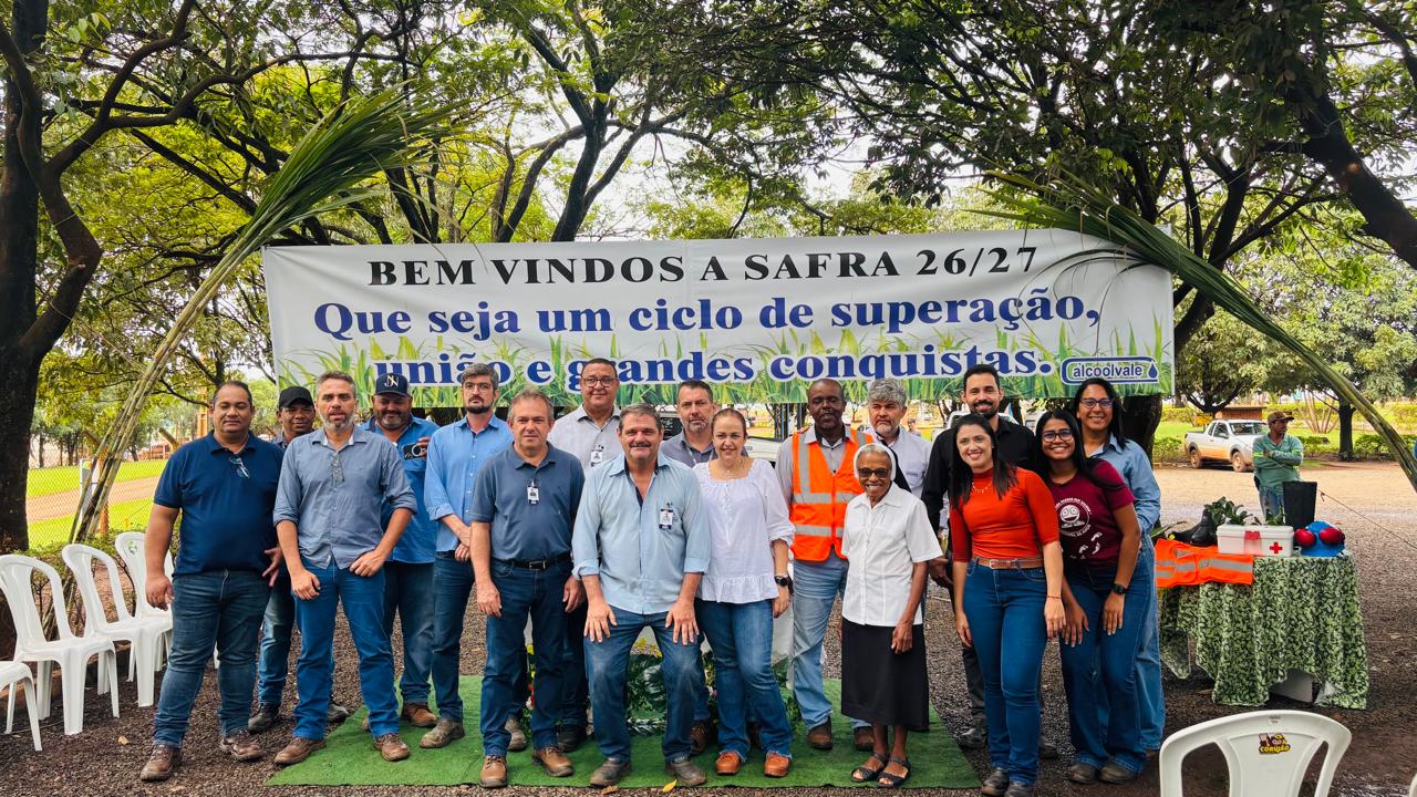 Alcoolvale inicia safra 2026/2027 com o tradicional culto ecumênico