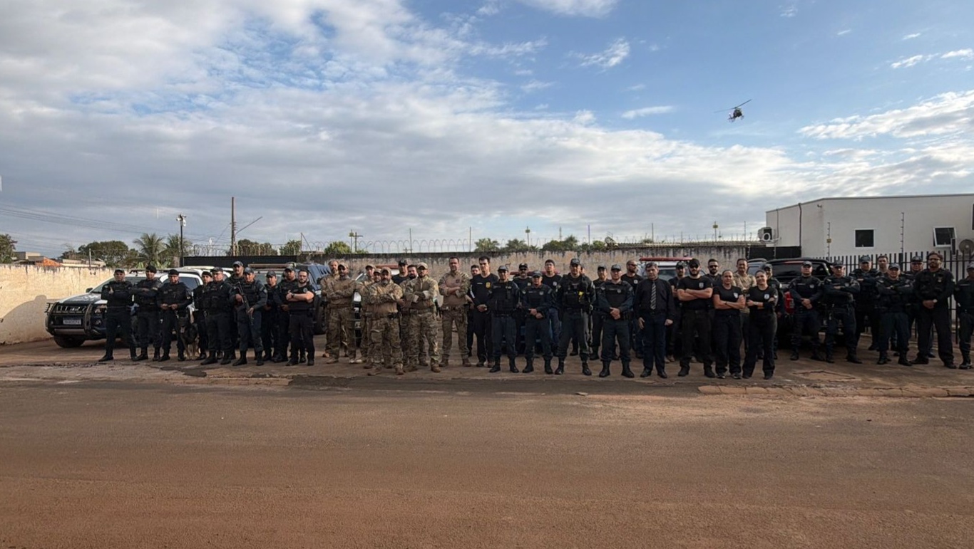 Operação integrada intensifica segurança e resulta em prisões e apreensões em Aparecida do Taboado